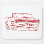 Ply Barracuda 1970 conv mousepads