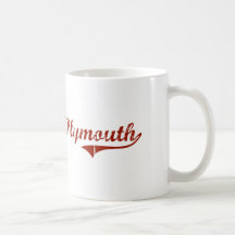 Plymouth Indiana Classic Design Coffee Mugs