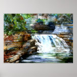 PMACarlson Buttermilk FallsII Poster posters
