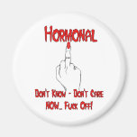 PMS Funny Hormonal Fridge Magnets