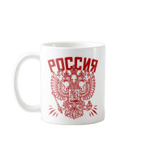 Poccnr Russia Coffee Mugs