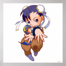 Pocket Fighter Chun-Li Print