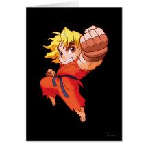 Pocket Fighter Ken Cards