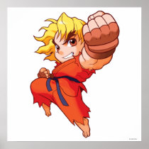 Pocket Fighter Ken Print