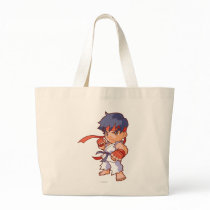 Pocket Fighter Ryu Tote Bags