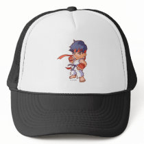 Pocket Fighter Ryu Mesh Hats