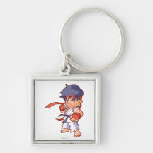 Pocket Fighter Ryu Keychain