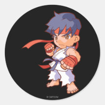 Pocket Fighter Ryu Sticker