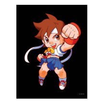 Pocket Fighter Sakura 2 Postcard