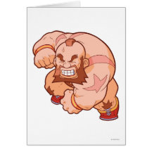 Pocket Fighter Zangief 2 Cards