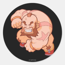 Pocket Fighter Zangief 2 Sticker