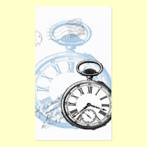 Pocketwatch  Watch Clock Business Cards business cards