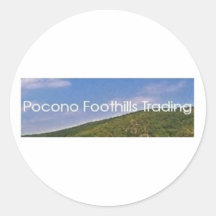 Pocono Foothills Trading for Zazzle.jpg Sticker