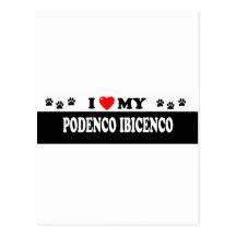 PODENCO IBICENCO CARTES POSTALES