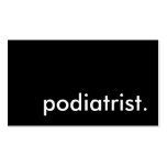 podiatrist. business cards