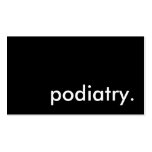 podiatry. business card template