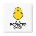 Podiatry Chick magnets
