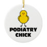 Podiatry Chick Christmas Tree Ornaments