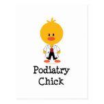 Podiatry Chick Postcard