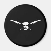 Poe Fridge Magnet