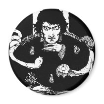 Poe Portrait magnets