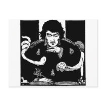 Poe Portrait postcards