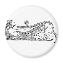 Poe Vignette 13 magnets