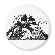 Poe Vignette 2 magnets