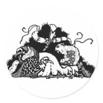 Poe Vignette 2 stickers