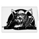 Poe Vignette 4 Greeting Cards