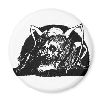 Poe Vignette 4 magnets