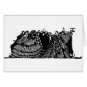 Poe Vignette 9 Greeting Cards