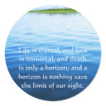 Poem About Death -  Inspirational Grieving Quote stickers