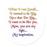 Poem for Mom stickers
