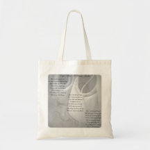 Poème de professeur de danse sacs en toile
