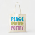 Poésie d'amour de paix sac