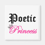 Poetic Princess Fridge Magnets