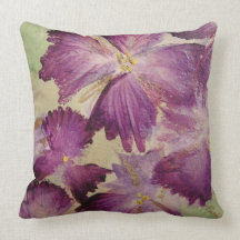 Poetry in Purple pillow