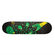 Poets and Thieves "The Bottle" Custom Skate Board