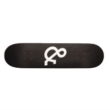 Poets and Thieves "The Name" Black Skate Deck