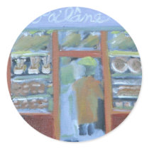"Poilane" Round Stickers