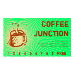 Poinçon de boissons de café/carte de fidélité carte de visite