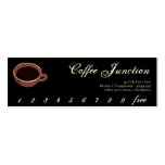 Poinçon de boissons de café/carte de fidélité modèles de cartes de visite
