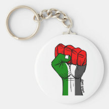 Poing palestinien Keychain de Carlos Latuff Porte-clefs