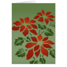 Poinsettia Card