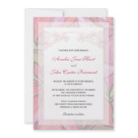 Poinsettia Christmas Holiday Wedding Invitations