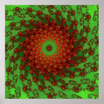 Poinsettia Poster