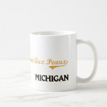 Point Aux Peaux Michigan Classic Coffee Mugs