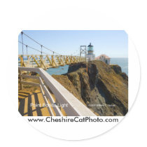 Point Bonita Light California Products stickers