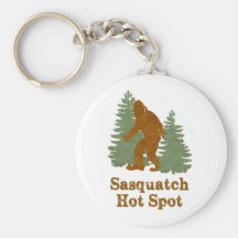 Point chaud de Sasqutch Porte-clef